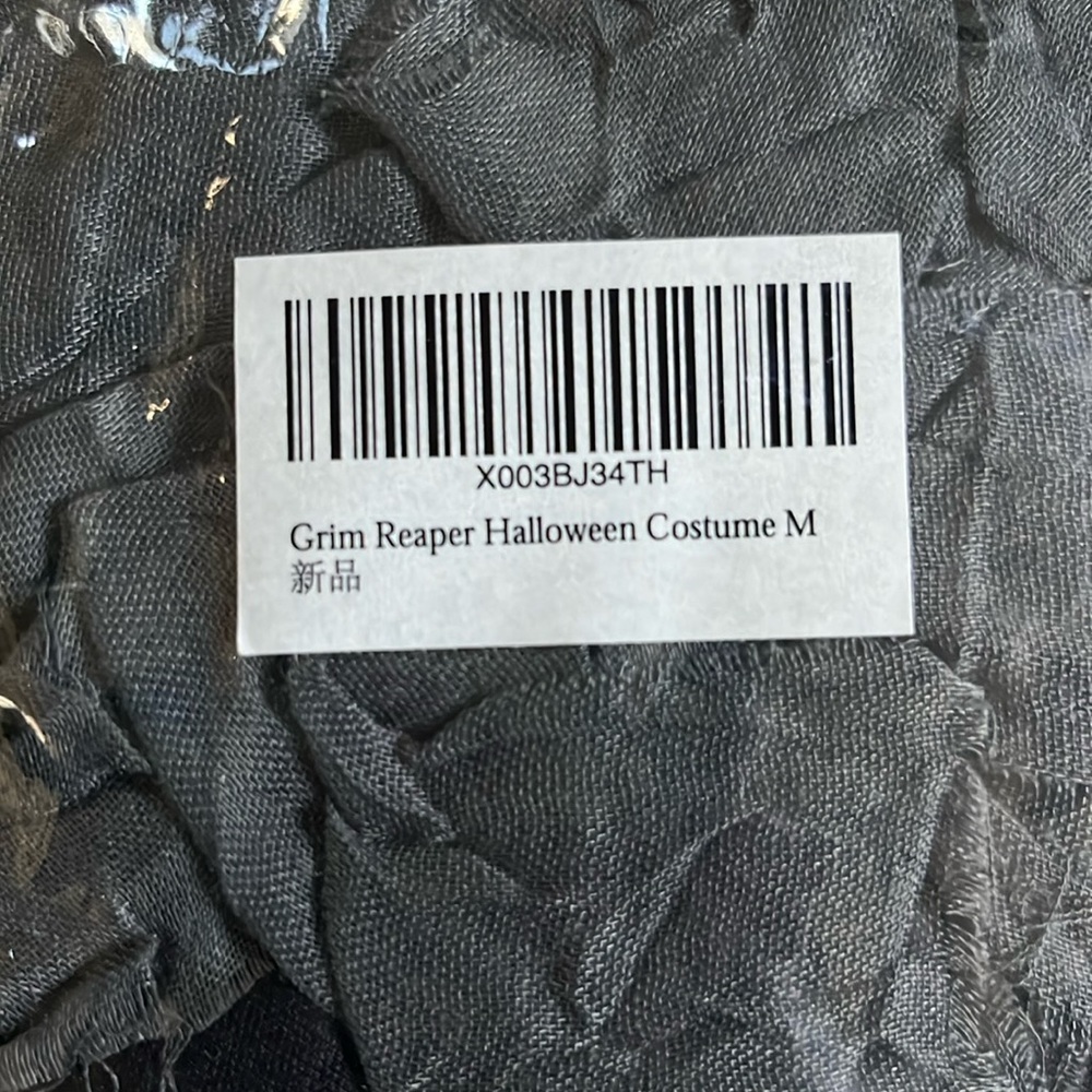 Girls grim reaper costume